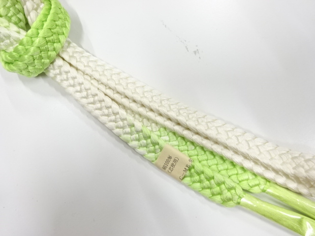 未使用品　正絹　手組帯締め